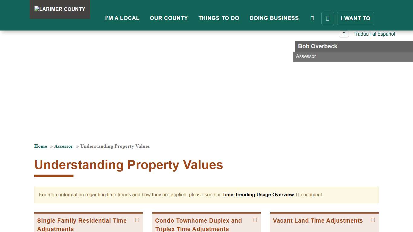 Understanding Property Values Larimer County